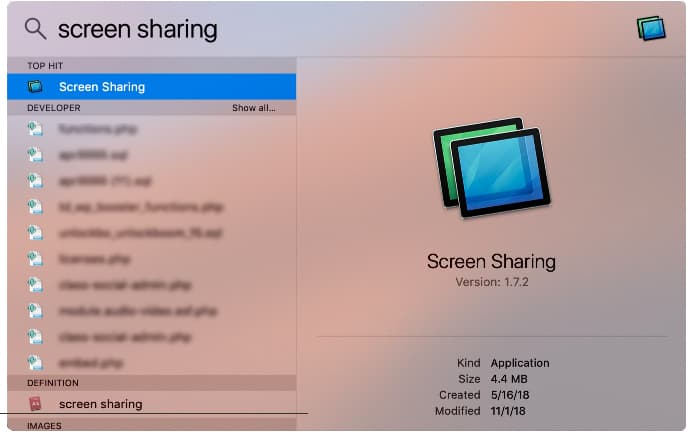 Screen Sharing App Macos